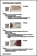 elektronicaplankje handleiding met QR-codes