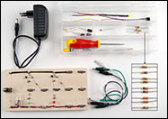 elektronicaplankje inhoud doos